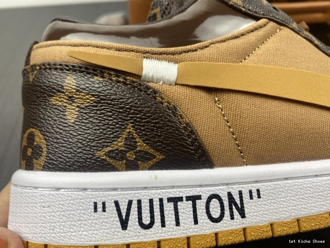 1st Kicks Shoes 1 Jordan OW LOW Air AJ1 x Off-Louis 0814